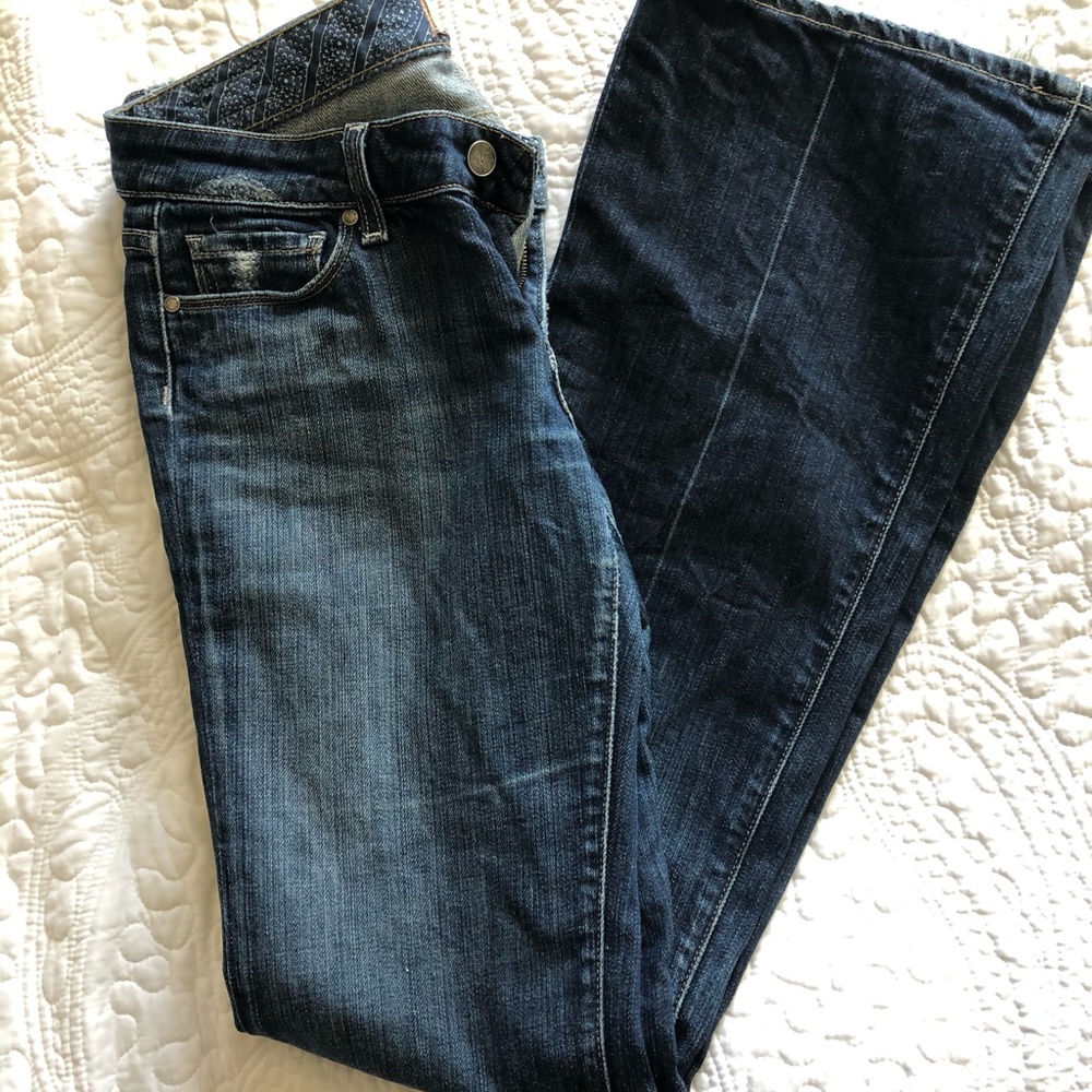 Paige Denim Size 29 Low Rise Bootcut - Picture 2 of 3